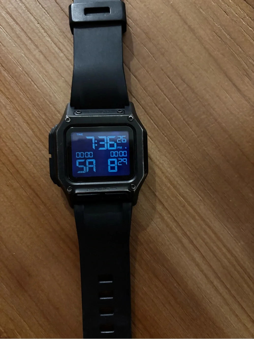 Nixon Black Regulus Digital Tactical Watch
